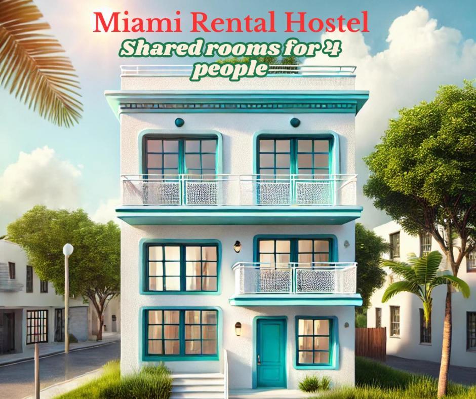 103 Miami Shared Rooms For Men Central Comfortable, Affordable Kültér fotó